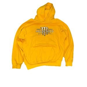 Vintage Great Smoky Mountains Gatlinburg Tennessee Sweatshirt Large Yellow Y2K